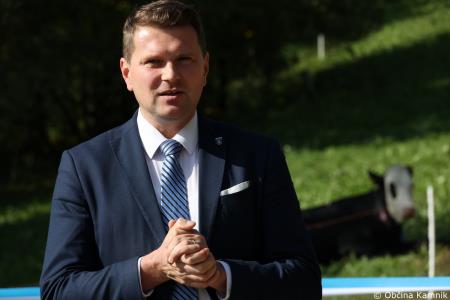 Odprtje odseka prenovljene ceste na motniško Belo (22)